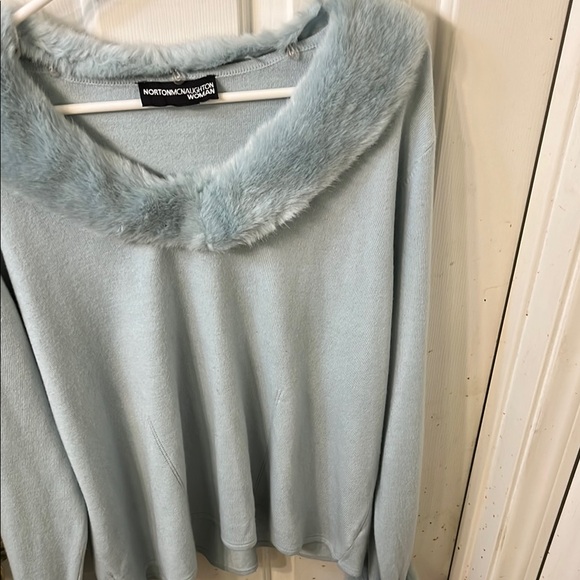 Norton McNaughton Women's Light Blue Sweater - Picture 6 of 6